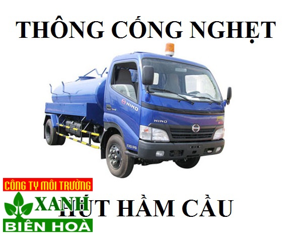 Hút hầm cầu Xã Long Hưng, Biên Hoà 